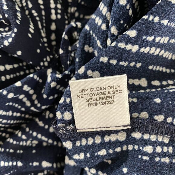 Misa Los Angeles Peasant Top Blouse Medium Printed Viscose Blend Boho TP-2628 - Picture 11 of 11